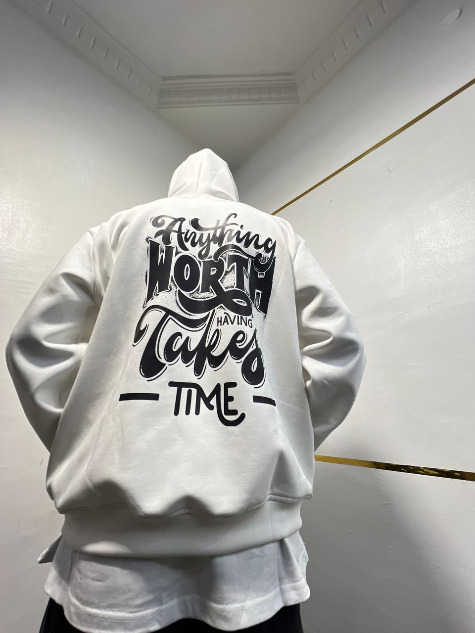 Worth the wait hoodie - Image 2